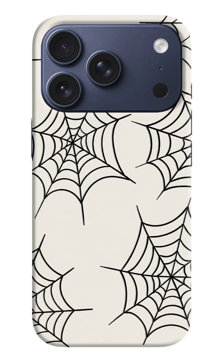 Spider Web iPhone 17 Pro Back Cover, Hard case