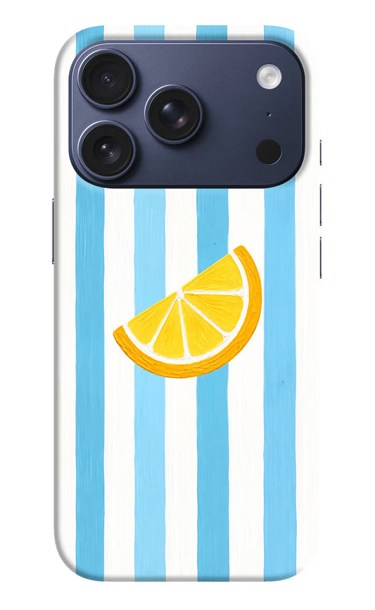 Summer Lemon iPhone 17 Pro Hard Case Back Cover by Casekaro