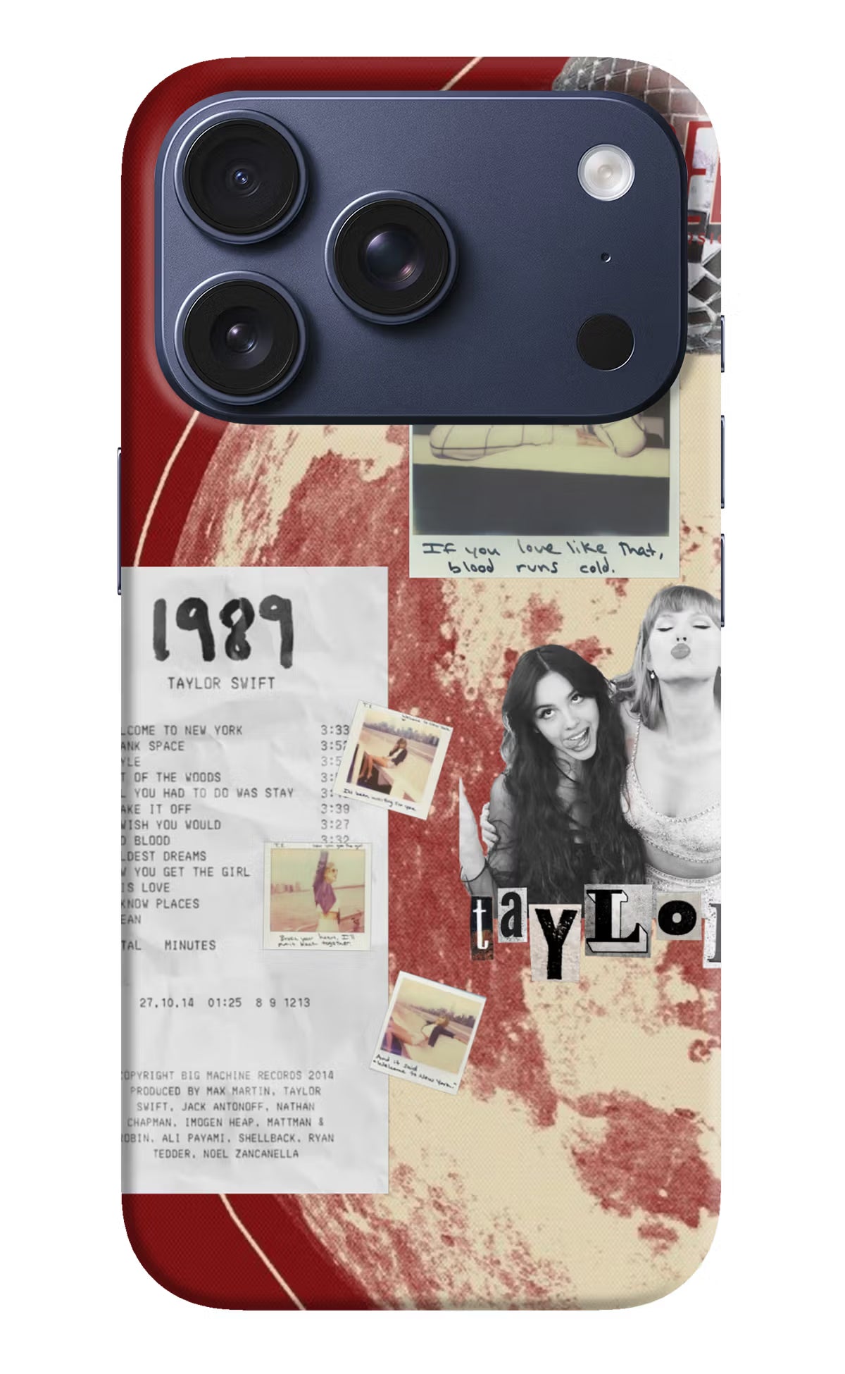 Taylor Swift iPhone 17 Pro Back Cover