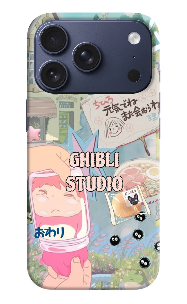 Studio Ghibli iPhone 17 Pro Hard Case Back Cover by Casekaro