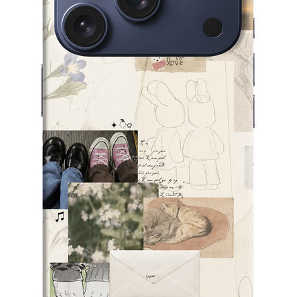 Soft Aesthetic iPhone 17 Pro Hard Case Back Cover by Casekaro