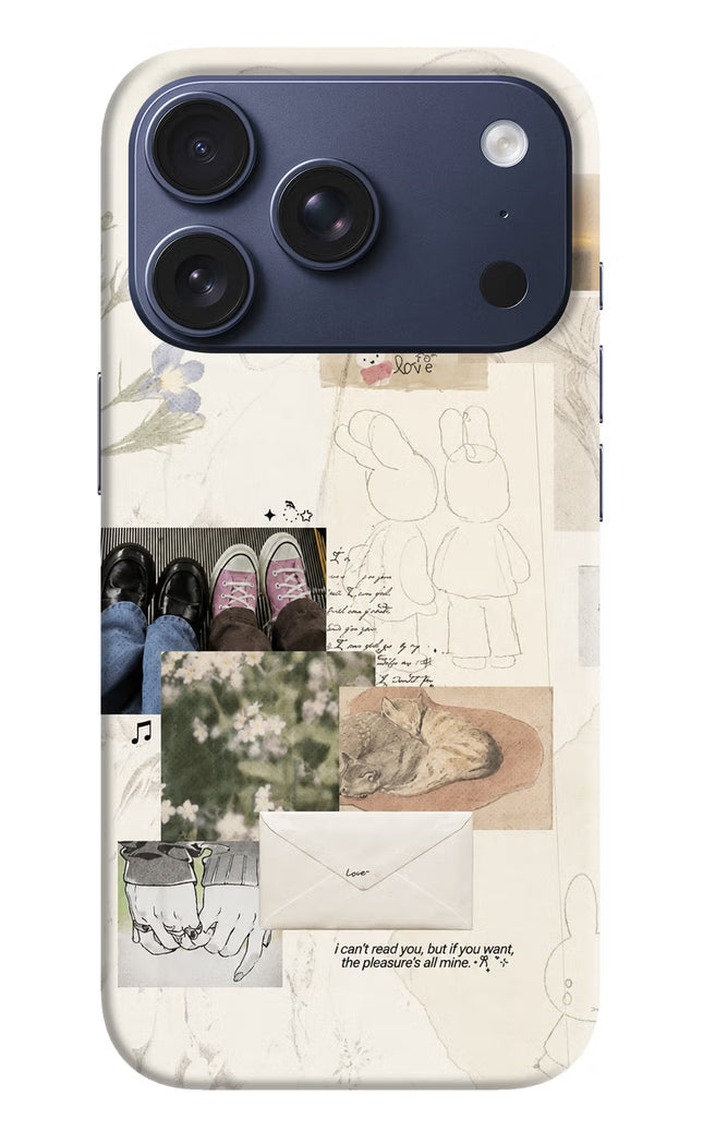 Soft Aesthetic iPhone 17 Pro Hard Case Back Cover by Casekaro