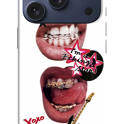 Rockstar iPhone 17 Pro Hard Case Back Cover by Casekaro