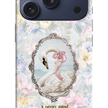 Pretty Mind Pretty Soul iPhone 17 Pro Hard Case Back Cover by Casekaro
