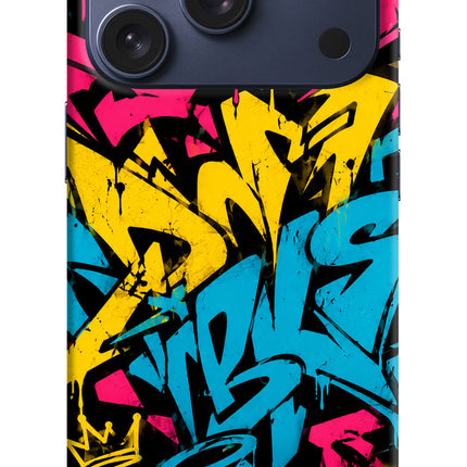 Graffiti Vibe iPhone 17 Pro Hard Case Back Cover by Casekaro
