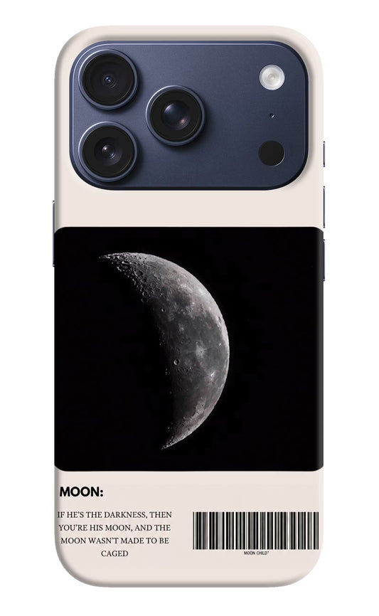 Moon Phase iPhone 17 Pro Hard Case Back Cover by Casekaro