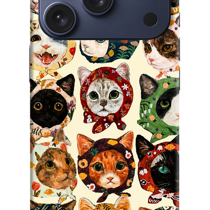 Cool Cat iPhone 17 Pro Hard Case Back Cover by Casekaro
