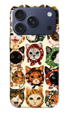 Cool Cat iPhone 17 Pro Hard Case Back Cover by Casekaro