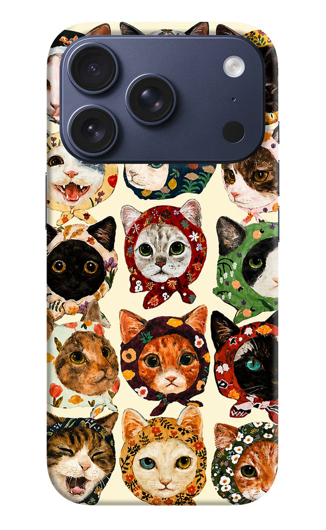 Cool Cat iPhone 17 Pro Hard Case Back Cover by Casekaro