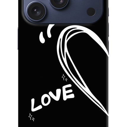 Love Line iPhone 17 Pro Hard Case Back Cover by Casekaro
