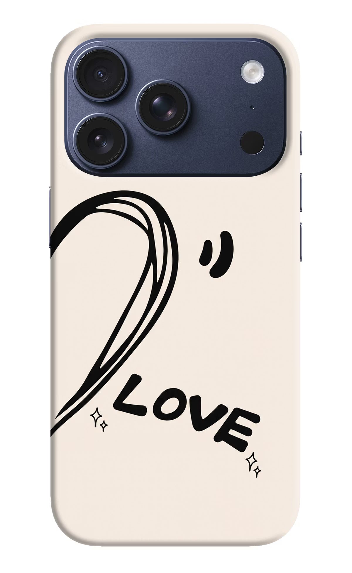 Soul Line iPhone 17 Pro Back Cover