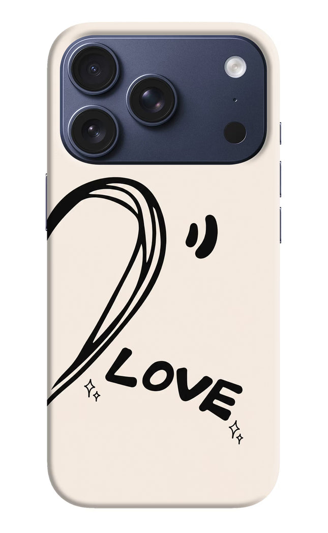 Soul Line iPhone 17 Pro Hard Case Back Cover by Casekaro