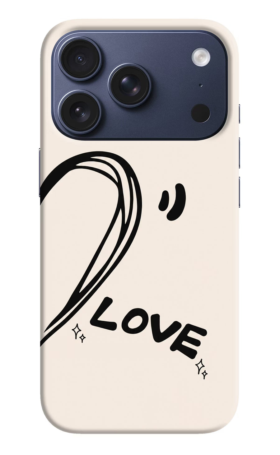 Soul Line iPhone 17 Pro Back Cover, Hard case