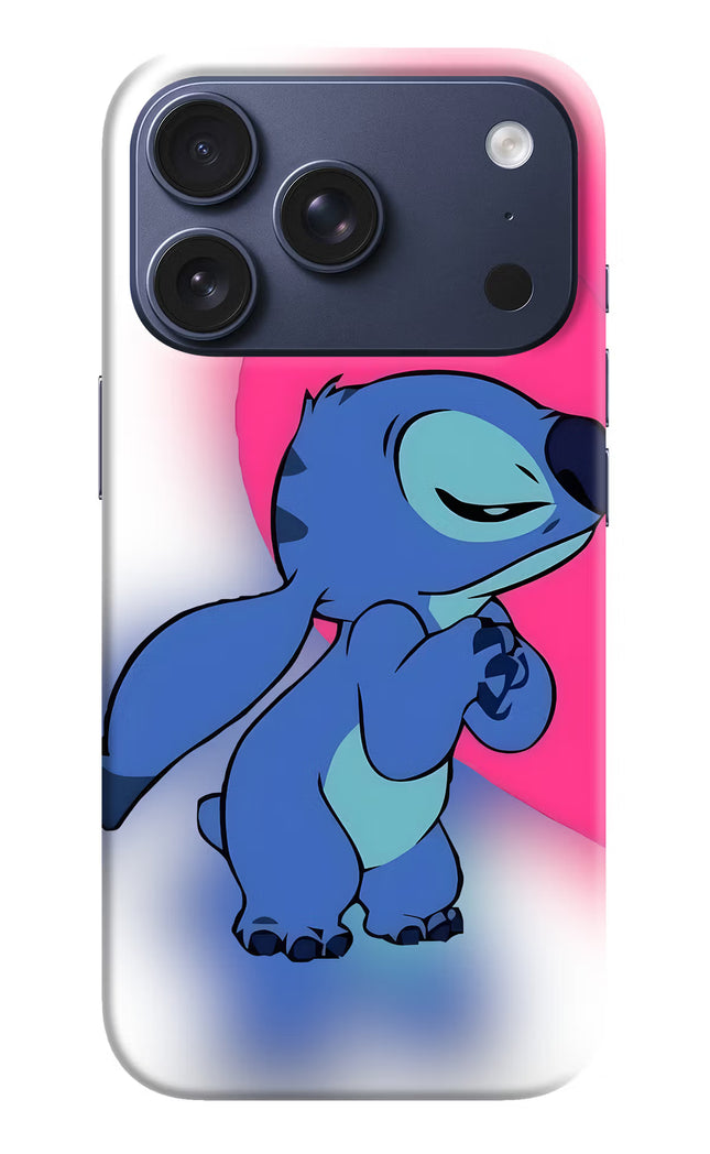 Stitch Hug iPhone 17 Pro Hard Case Back Cover by Casekaro