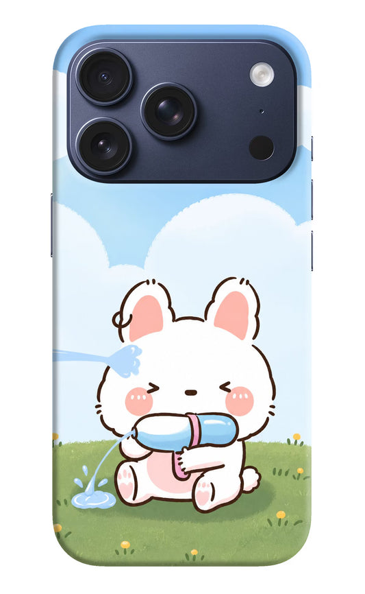 Bunny Treat iPhone 17 Pro Back Cover
