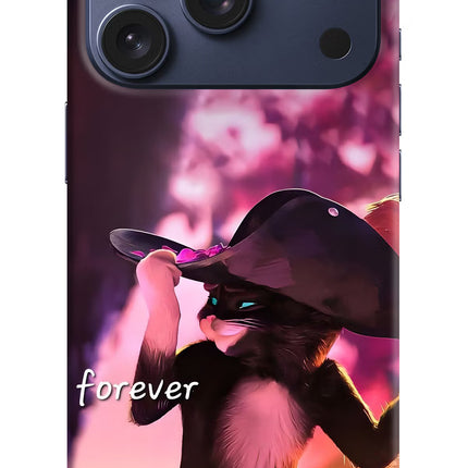 Forever Cat iPhone 17 Pro Hard Case Back Cover by Casekaro