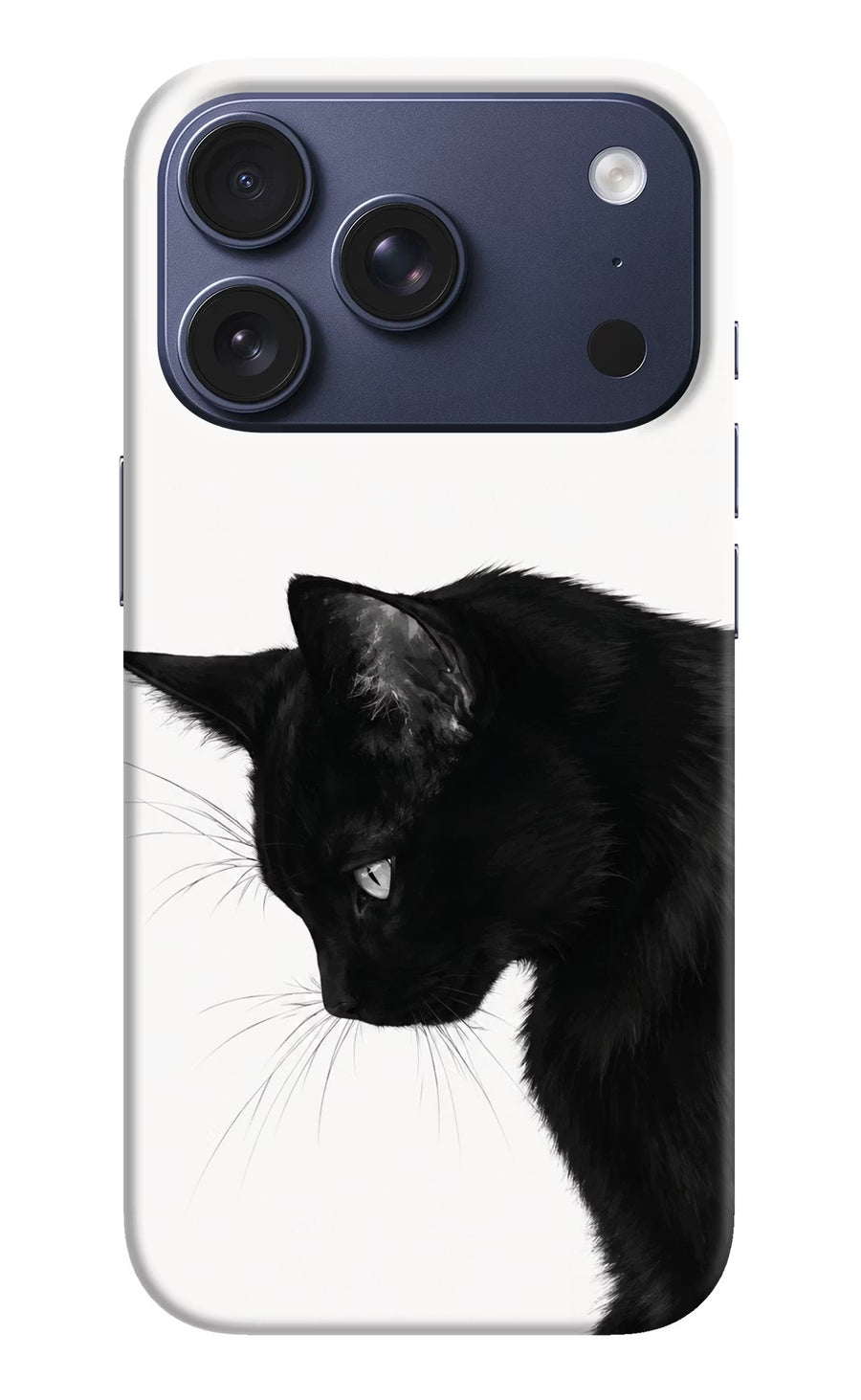 Shadow Gaze iPhone 17 Pro Back Cover, Hard case
