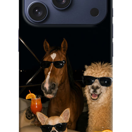 Party Squad iPhone 17 Pro Hard Case Back Cover by Casekaro