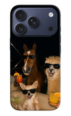 Party Squad iPhone 17 Pro Hard Case Back Cover by Casekaro
