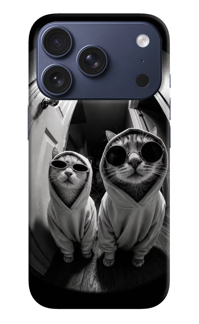Hood Cats iPhone 17 Pro Hard Case Back Cover by Casekaro