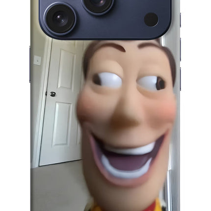 Side Eye Woody iPhone 17 Pro Hard Case Back Cover by Casekaro