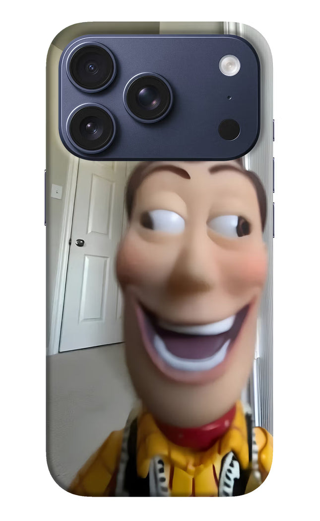 Side Eye Woody iPhone 17 Pro Hard Case Back Cover by Casekaro