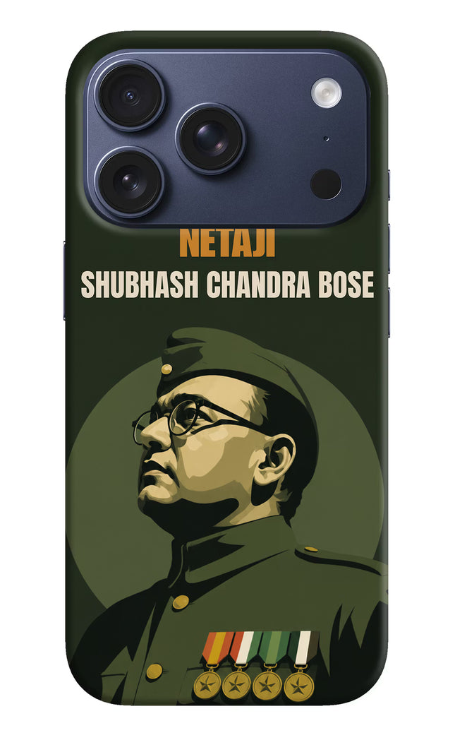 Netaji Legacy iPhone 17 Pro Back Cover