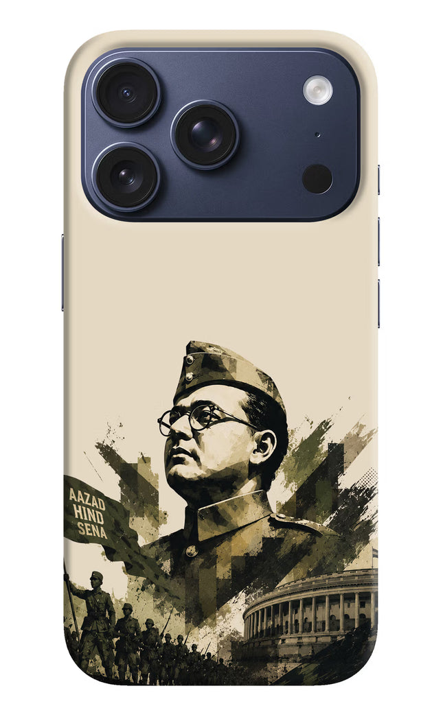 Netaji Rising iPhone 17 Pro Back Cover