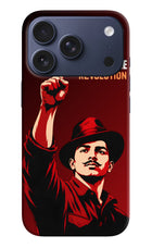 Bhagat Singh Revolution iPhone 17 Pro Hard Case Back Cover by Casekaro
