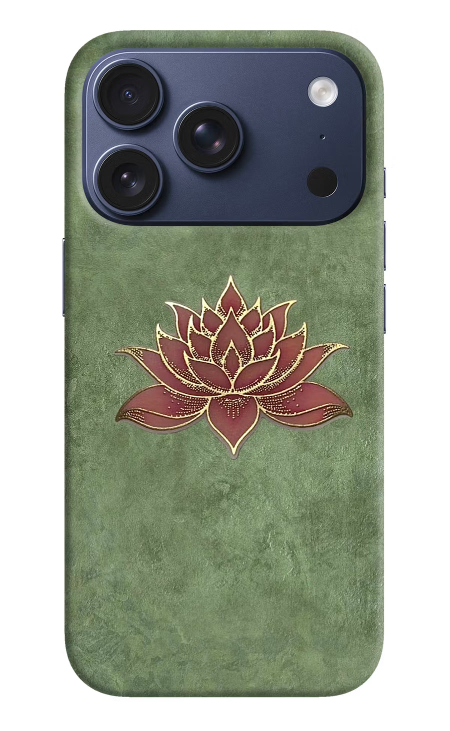 Lotus Grace iPhone 17 Pro Back Cover, Hard case