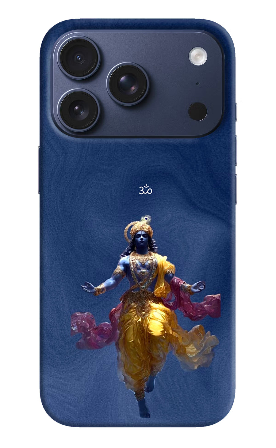 Cosmic Krishna iPhone 17 Pro Back Cover, Hard case