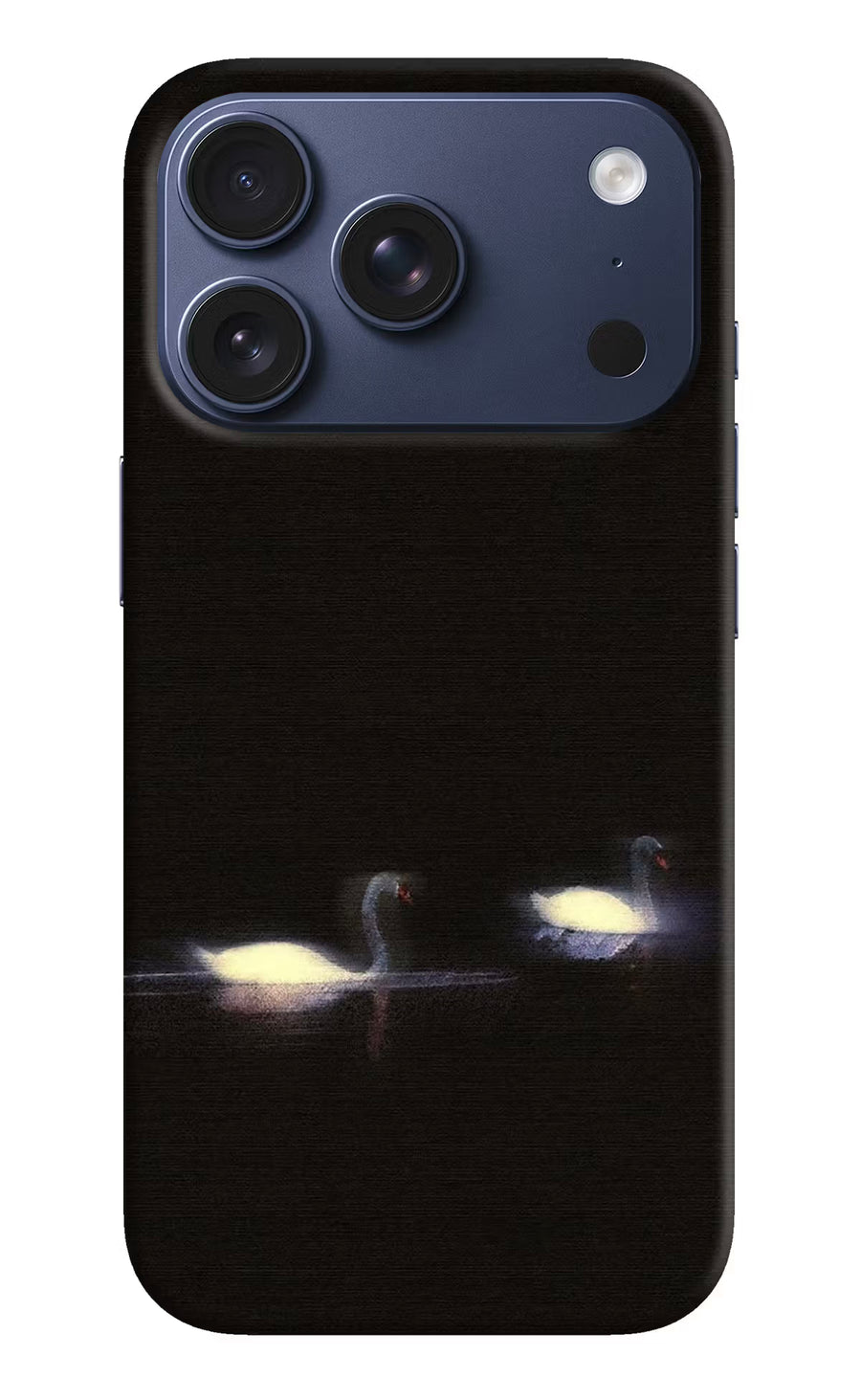Silent Swans iPhone 17 Pro Back Cover, Hard case