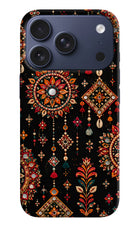 Boho Noir iPhone 17 Pro Hard Case Back Cover by Casekaro