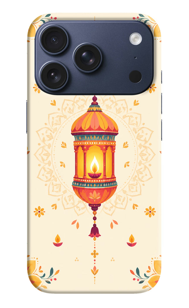 Golden Lantern iPhone 17 Pro Back Cover