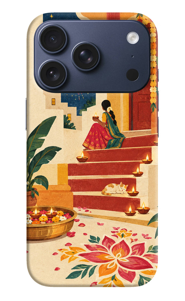 Diwali Rangoli iPhone 17 Pro Back Cover