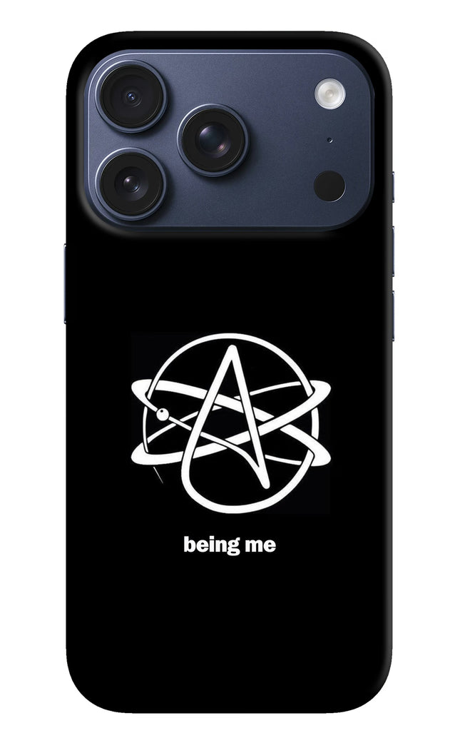 Atheist Symbol iPhone 17 Pro Hard Case Back Cover by Casekaro