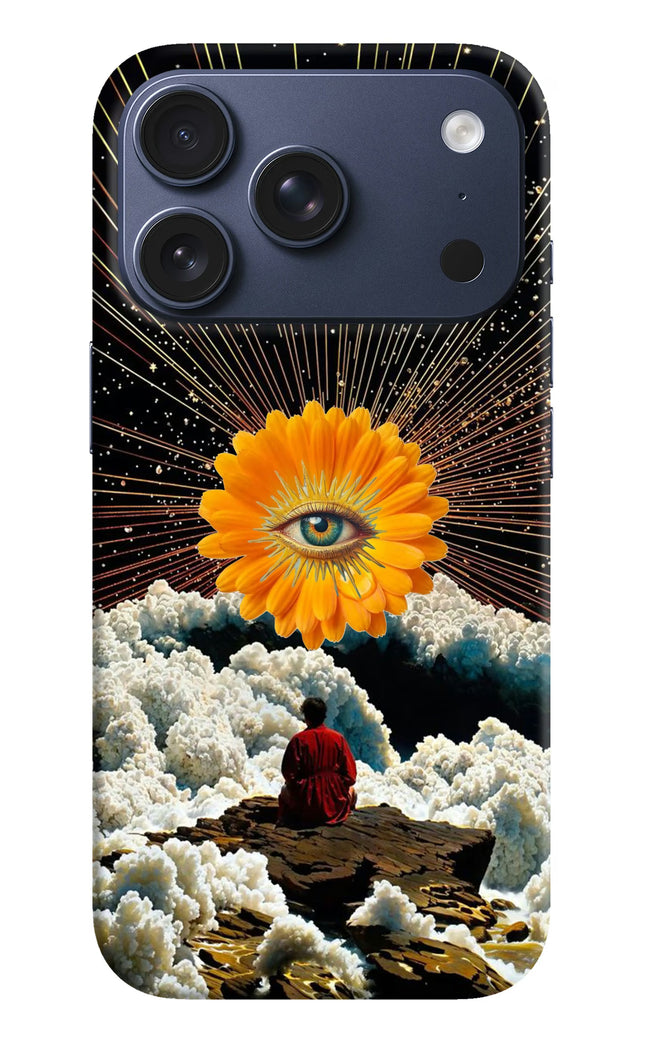 Cosmic Flower iPhone 17 Pro Hard Case Back Cover by Casekaro