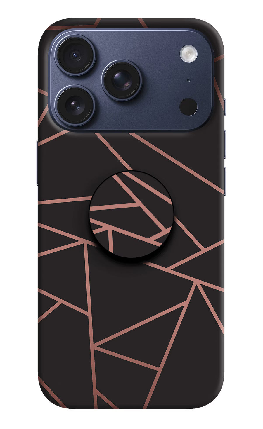 Geometric Pattern iPhone 17 Pro Pop Case, Hard case