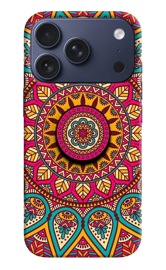 Mandala iPhone 17 Pro Pop Case by Casekaro