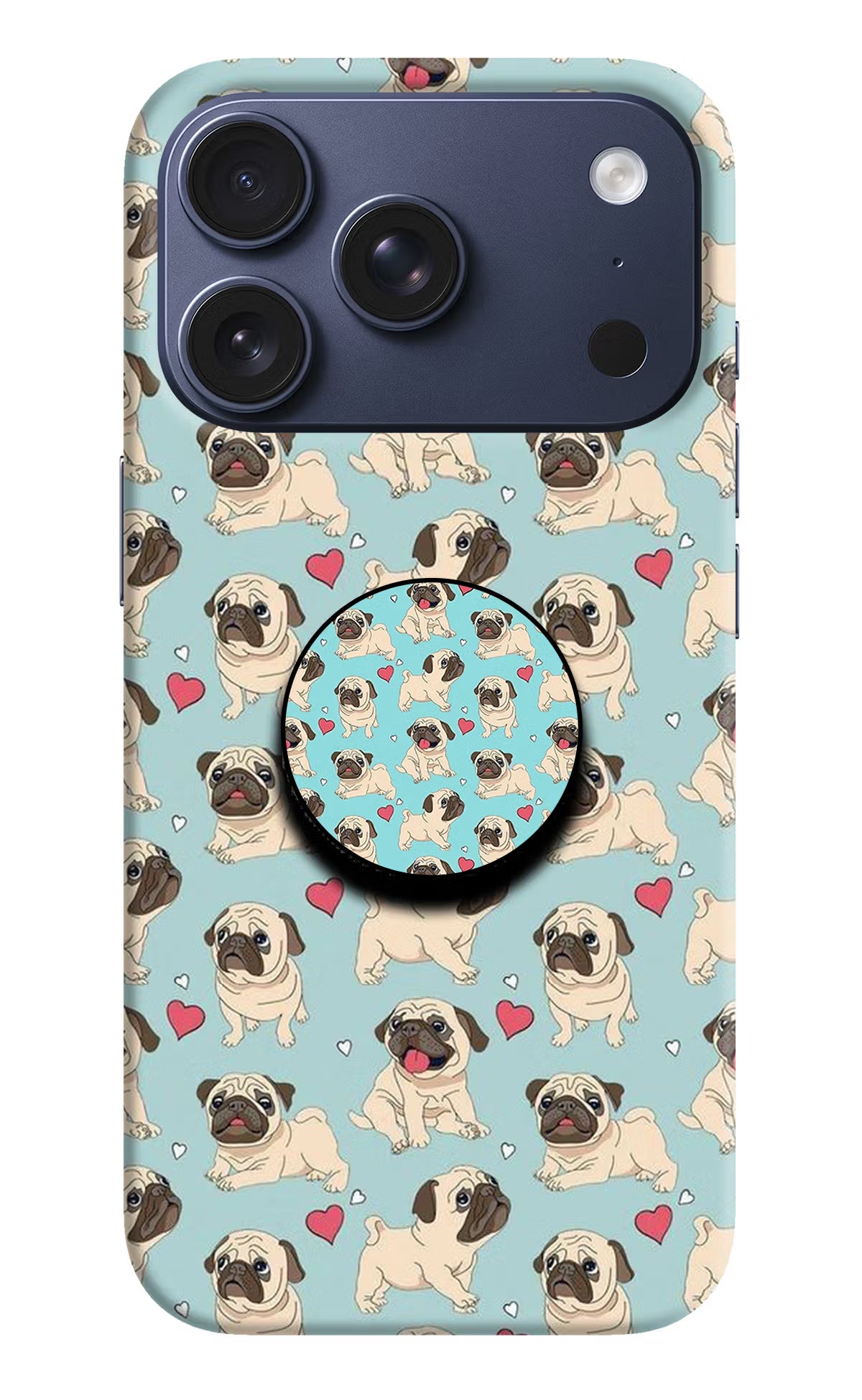Pug Dog iPhone 17 Pro Pop Case by Casekaro