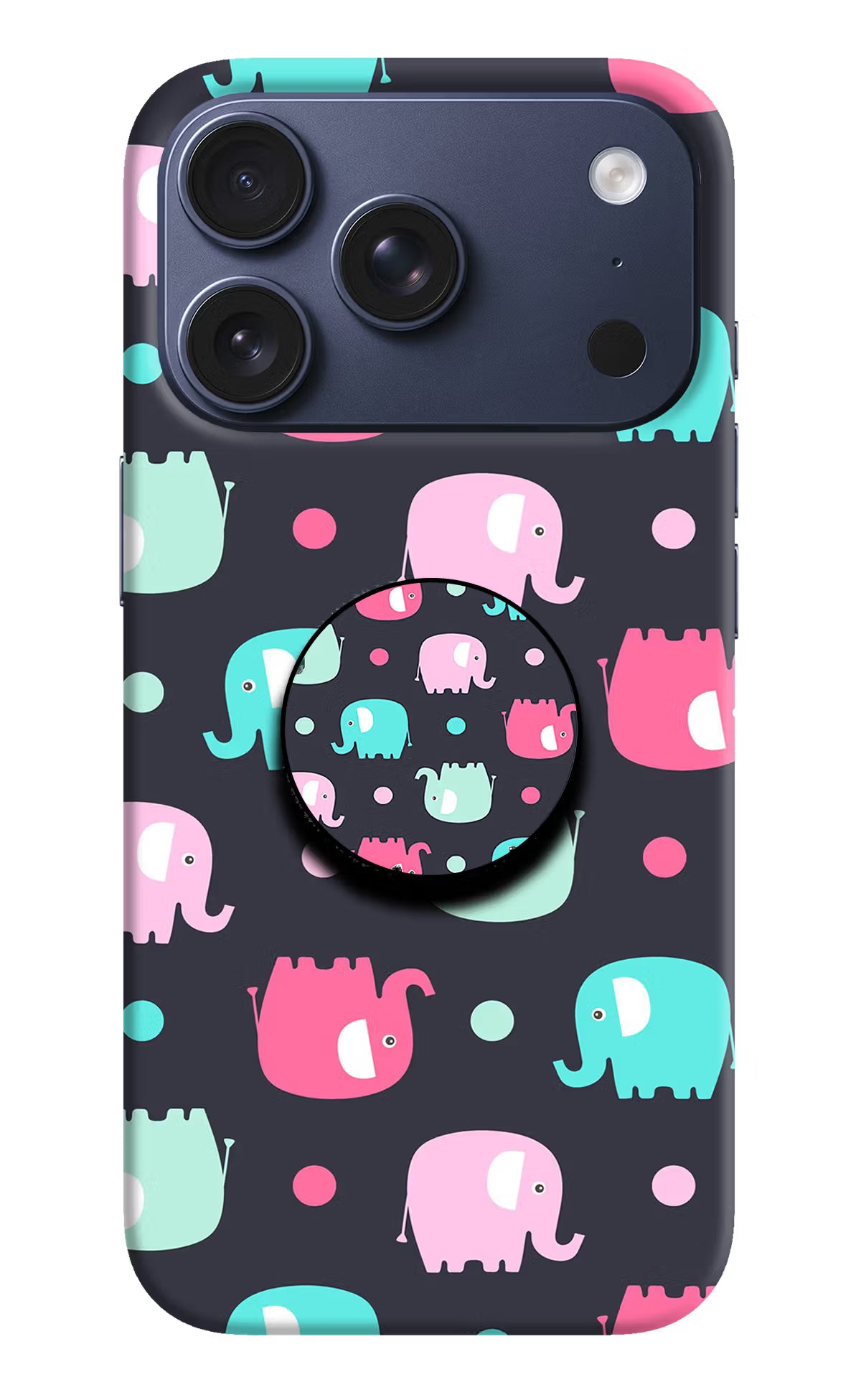 Baby Elephants iPhone 17 Pro Pop Case by Casekaro