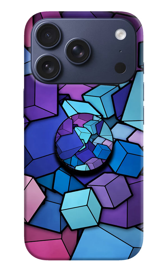Cubic Abstract iPhone 17 Pro Pop Case by Casekaro