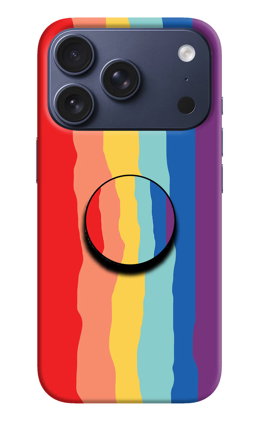 Rainbow iPhone 17 Pro Pop Case, Hard case