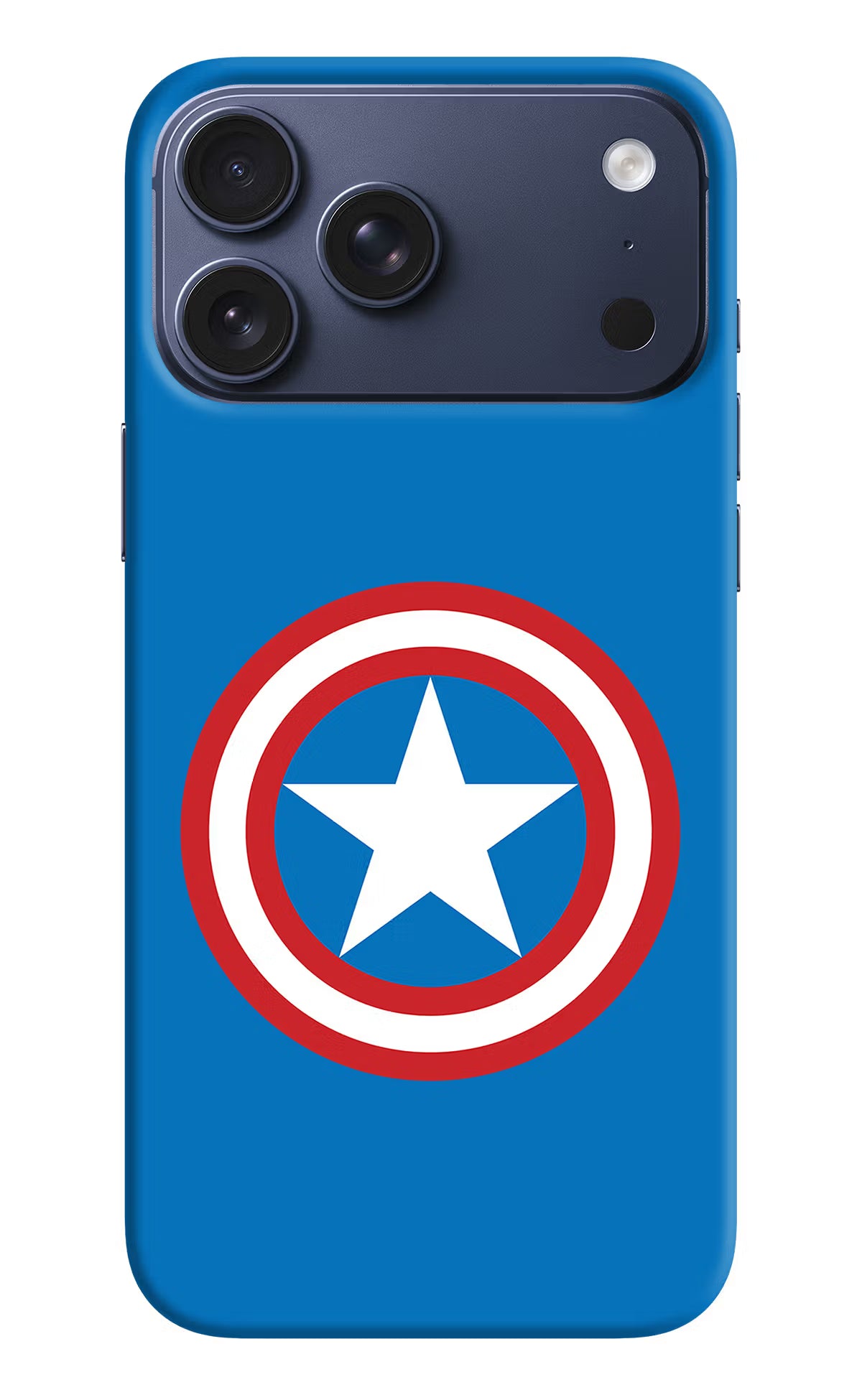 Captain America Logo iPhone 17 Pro Max Hard Case Back Cover by Casekaro