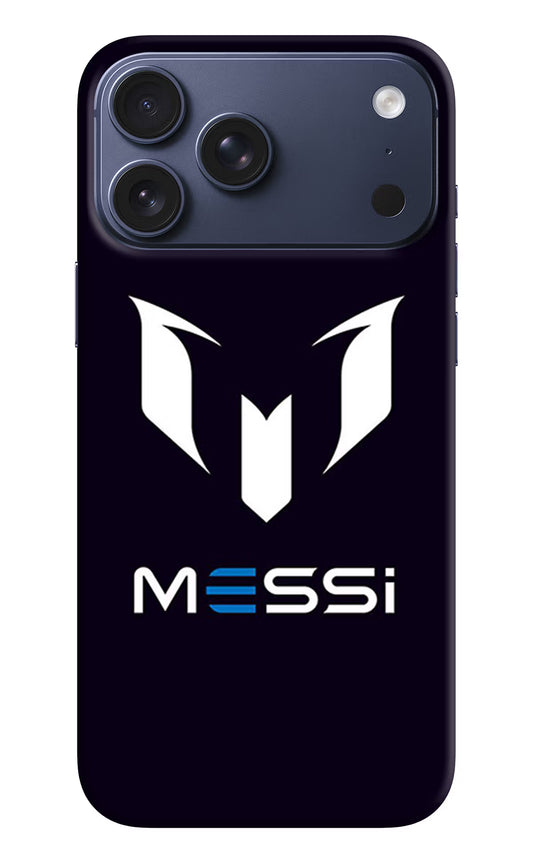 Messi Logo iPhone 17 Pro Max Hard Case Back Cover by Casekaro