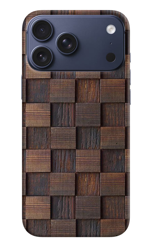 Wooden Cube Design iPhone 17 Pro Max Hard Case Back Cover by Casekaro