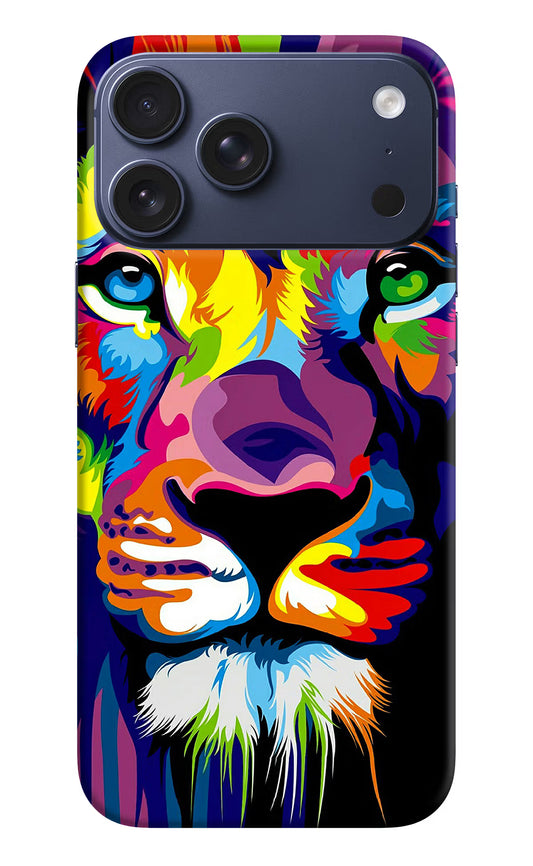 Lion iPhone 17 Pro Max Hard Case Back Cover by Casekaro