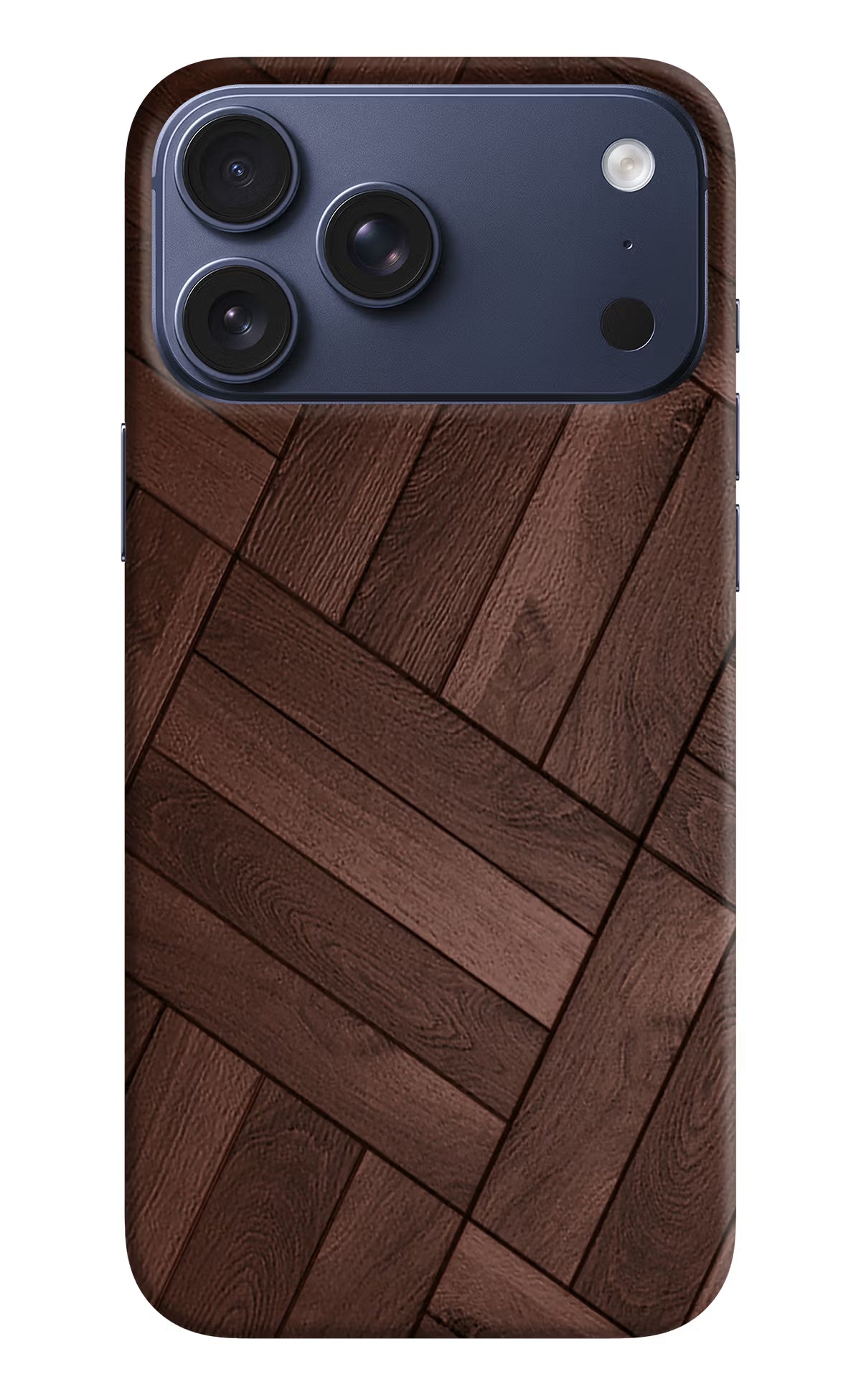 Wooden Texture Design iPhone 17 Pro Max Hard Case Back Cover by Casekaro