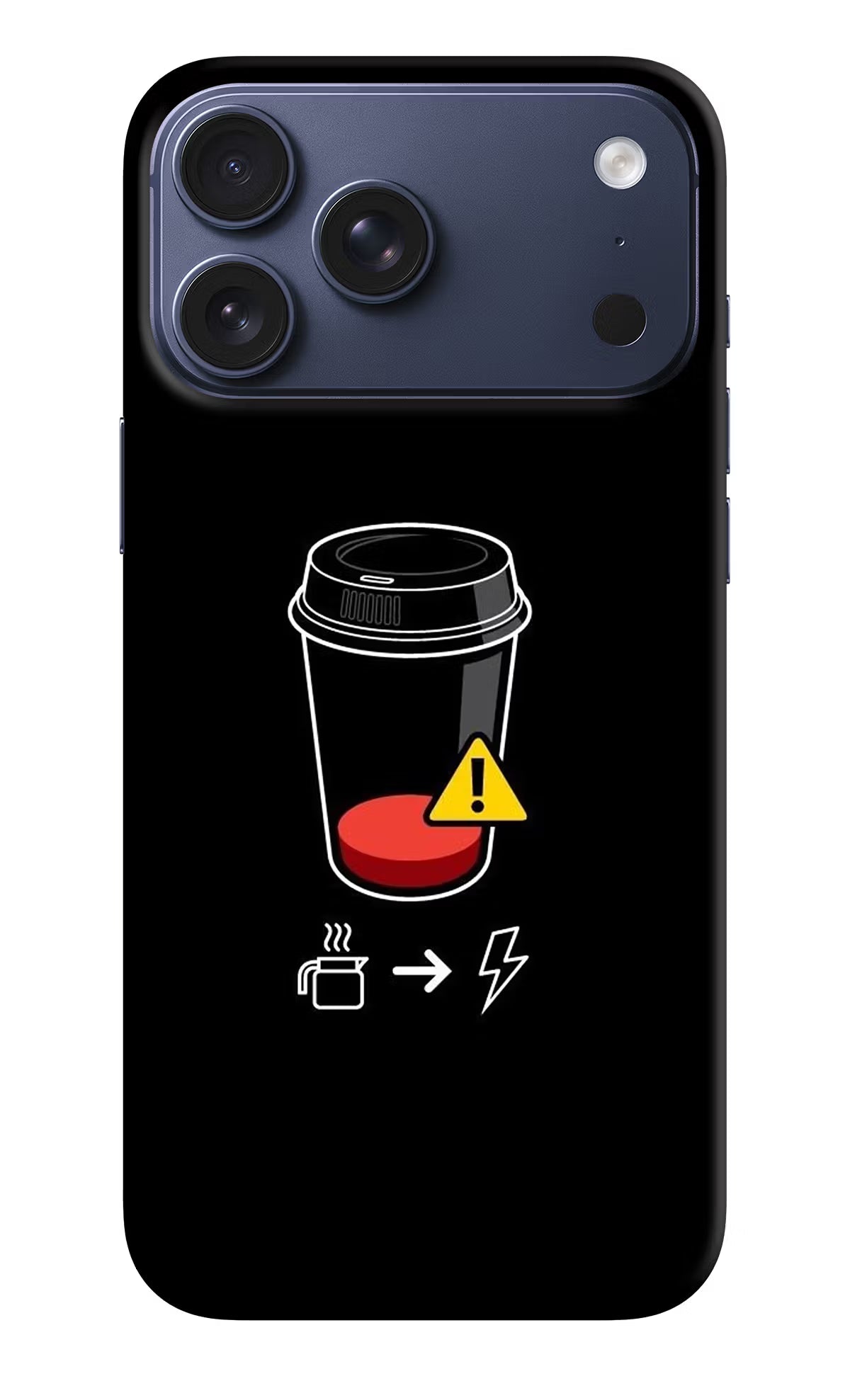 Coffee iPhone 17 Pro Max Hard Case Back Cover by Casekaro