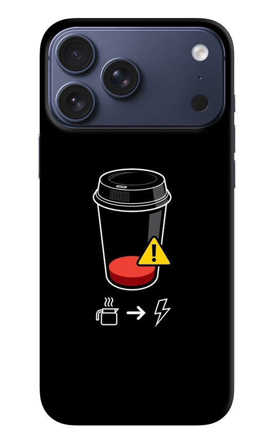 Coffee iPhone 17 Pro Max Hard Case Back Cover by Casekaro